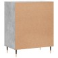 vidaXL Sideboard Betongrau 57x35x70 cm Holzwerkstoff vidaXL Sideboard Betongrau 57x35x70 cm Holzwerkstoff