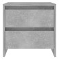 vidaXL Nachttisch Betongrau 45x34,5x44,5 cm Holzwerkstoff vidaXL Nachttisch Betongrau 45x34,5x44,5 cm Holzwerkstoff