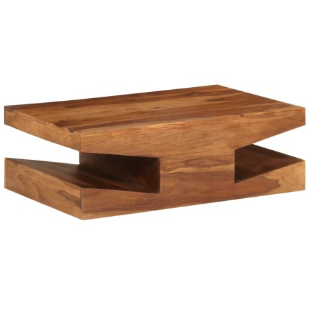vidaXL Couchtisch Massivholz 90 x 60 x 30 cm