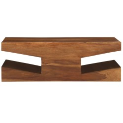 vidaXL Couchtisch Massivholz 90 x 60 x 30 cm