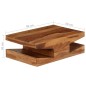 vidaXL Couchtisch Massivholz 90 x 60 x 30 cm vidaXL Couchtisch Massivholz 90 x 60 x 30 cm