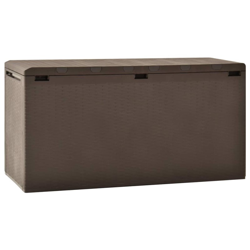 vidaXL Gartenbox Braun 114x47x60 cm vidaXL Gartenbox Braun 114x47x60 cm