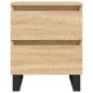 vidaXL Nachttische 2 Stk. Sonoma-Eiche 40x35x50 cm Holzwerkstoff vidaXL Nachttische 2 Stk. Sonoma-Eiche 40x35x50 cm Holzwerkstoff