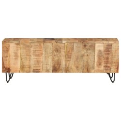 vidaXL TV-Schrank 110x30x40 cm Massivholz Mango