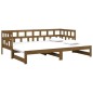 vidaXL Tagesbett Ausziehbar Honigbraun Massivholz Kiefer 2x(90x200) cm vidaXL Tagesbett Ausziehbar Honigbraun Massivholz Kiefer 2x(90x200) cm