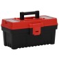 vidaXL 2-tlg. Werkzeugbox-Set Schwarz und Rot Polypropylen vidaXL 2-tlg. Werkzeugbox-Set Schwarz und Rot Polypropylen