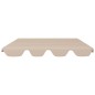 vidaXL Ersatzdach für Hollywoodschaukel Beige 150/130x70/105 cm vidaXL Ersatzdach für Hollywoodschaukel Beige 150/130x70/105 cm