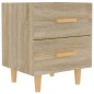 vidaXL Nachttisch Sonoma Eiche 40x35x47,5 cm vidaXL Nachttisch Sonoma Eiche 40x35x47,5 cm