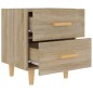 vidaXL Nachttisch Sonoma Eiche 40x35x47,5 cm vidaXL Nachttisch Sonoma Eiche 40x35x47,5 cm