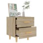 vidaXL Nachttisch Sonoma Eiche 40x35x47,5 cm vidaXL Nachttisch Sonoma Eiche 40x35x47,5 cm