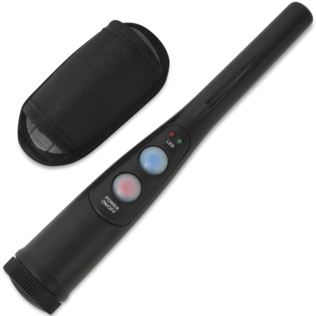 vidaXL Metalldetektor Pinpointer Schwarz