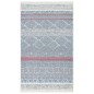 vidaXL Teppich Rosa und Aquamarin 160x230 cm Baumwolle vidaXL Teppich Rosa und Aquamarin 160x230 cm Baumwolle