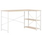 vidaXL Computertisch Weiß und Eiche 120x72x70 cm vidaXL Computertisch Weiß und Eiche 120x72x70 cm
