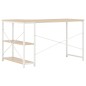 vidaXL Computertisch Weiß und Eiche 120x72x70 cm vidaXL Computertisch Weiß und Eiche 120x72x70 cm