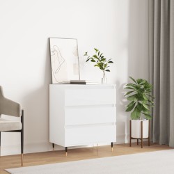 vidaXL Sideboard Hochglanz-Weiß 60x35x70 cm Holzwerkstoff