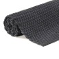 vidaXL Teppich Rechteckig Anthrazit 160x230 cm Baumwolle vidaXL Teppich Rechteckig Anthrazit 160x230 cm Baumwolle
