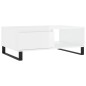vidaXL Couchtisch Hochglanz-Weiß 90x60x35 cm Holzwerkstoff vidaXL Couchtisch Hochglanz-Weiß 90x60x35 cm Holzwerkstoff