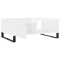 vidaXL Couchtisch Hochglanz-Weiß 90x60x35 cm Holzwerkstoff vidaXL Couchtisch Hochglanz-Weiß 90x60x35 cm Holzwerkstoff