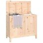 vidaXL Wäschetruhe 88,5x44x76 cm Massivholz Kiefer vidaXL Wäschetruhe 88,5x44x76 cm Massivholz Kiefer