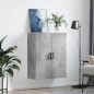 vidaXL Wandschrank Betongrau 69,5x34x90 cm vidaXL Wandschrank Betongrau 69,5x34x90 cm