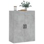 vidaXL Wandschrank Betongrau 69,5x34x90 cm vidaXL Wandschrank Betongrau 69,5x34x90 cm