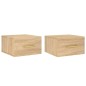 vidaXL Wand-Nachttische 2 Stk. Sonoma-Eiche 35x35x20 cm vidaXL Wand-Nachttische 2 Stk. Sonoma-Eiche 35x35x20 cm