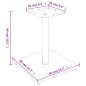 vidaXL Lautsprecher-Ständer 2 Stk. Schwarz & Silbern Hartglas 1 Säule vidaXL Lautsprecher-Ständer 2 Stk. Schwarz & Silbern Hartglas 1 Säule