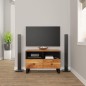 vidaXL TV-Schrank 70x33x46 cm Massivholz Akazie vidaXL TV-Schrank 70x33x46 cm Massivholz Akazie