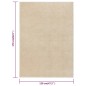 vidaXL Teppich Kurzflor 120x170 cm Beige vidaXL Teppich Kurzflor 120x170 cm Beige