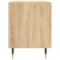 vidaXL Nachttische 2 Stk. Sonoma-Eiche 40x35x47,5 cm Holzwerkstoff