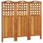 vidaXL 3-tlg. Paravent 121,5x2x115 cm Massivholz Akazie vidaXL 3-tlg. Paravent 121,5x2x115 cm Massivholz Akazie