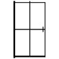vidaXL Faltbare Duschkabine ESG Schwarz 100x140 cm vidaXL Faltbare Duschkabine ESG Schwarz 100x140 cm