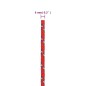 vidaXL Bootsseil Rot 6 mm 250 m Polypropylen vidaXL Bootsseil Rot 6 mm 250 m Polypropylen