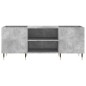 vidaXL Plattenschrank Betongrau 121x38x48 cm Holzwerkstoff vidaXL Plattenschrank Betongrau 121x38x48 cm Holzwerkstoff