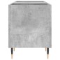 vidaXL Plattenschrank Betongrau 121x38x48 cm Holzwerkstoff vidaXL Plattenschrank Betongrau 121x38x48 cm Holzwerkstoff