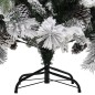 vidaXL Weihnachtsbaum mit Zapfen Beschneit 195 cm PVC & PE vidaXL Weihnachtsbaum mit Zapfen Beschneit 195 cm PVC & PE