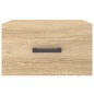 vidaXL Wand-Nachttische 2 Stk. Sonoma-Eiche 35x35x20 cm vidaXL Wand-Nachttische 2 Stk. Sonoma-Eiche 35x35x20 cm