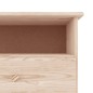 vidaXL TV-Schrank mit Schubladen ALTA 100x35x41 cm Massivholz Kiefer vidaXL TV-Schrank mit Schubladen ALTA 100x35x41 cm Massivholz Kiefer