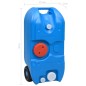 vidaXL Camping-Wassertank mit Rollen 40 L Blau vidaXL Camping-Wassertank mit Rollen 40 L Blau