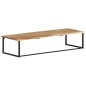 vidaXL Garderobe mit Naturkante 100x35x22 cm Massivholz Akazie vidaXL Garderobe mit Naturkante 100x35x22 cm Massivholz Akazie