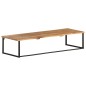 vidaXL Garderobe mit Naturkante 100x35x22 cm Massivholz Akazie vidaXL Garderobe mit Naturkante 100x35x22 cm Massivholz Akazie