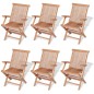 vidaXL 7-tlg. Garten-Essgruppe Teak Massivholz vidaXL 7-tlg. Garten-Essgruppe Teak Massivholz