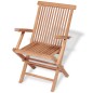 vidaXL 7-tlg. Garten-Essgruppe Teak Massivholz vidaXL 7-tlg. Garten-Essgruppe Teak Massivholz