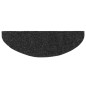 vidaXL Selbstklebende Treppenmatten 10 Stk. Dunkelgrau 65x21x4 cm vidaXL Selbstklebende Treppenmatten 10 Stk. Dunkelgrau 65x21x4 cm