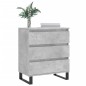 vidaXL Sideboard Betongrau 60x35x70 cm Holzwerkstoff vidaXL Sideboard Betongrau 60x35x70 cm Holzwerkstoff