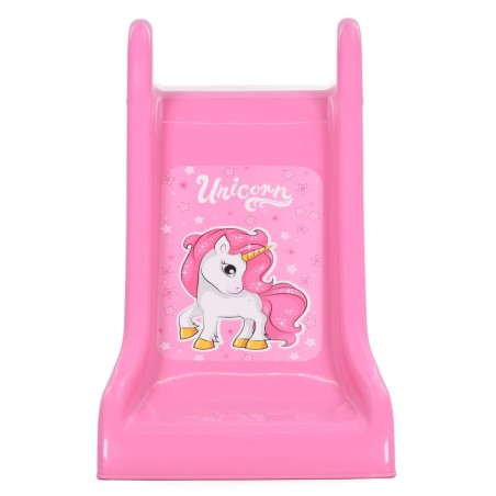 vidaXL Rutsche für Kinder faltbar Rosa 111 cm