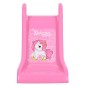 vidaXL Rutsche für Kinder faltbar Rosa 111 cm vidaXL Rutsche für Kinder faltbar Rosa 111 cm