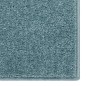 vidaXL Teppich Kurzflor 80x150 cm Blau vidaXL Teppich Kurzflor 80x150 cm Blau