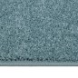 vidaXL Teppich Kurzflor 80x150 cm Blau vidaXL Teppich Kurzflor 80x150 cm Blau