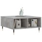 vidaXL Couchtisch Betongrau 60x60x30 cm Holzwerkstoff vidaXL Couchtisch Betongrau 60x60x30 cm Holzwerkstoff